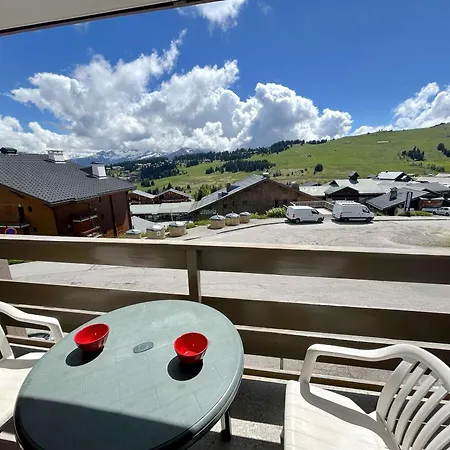 Pour 4 Personnes Avec Balcon Expose Sud, Au Coeur Des Saisies - Fr-1-594-108 شقة هاوتيلوس